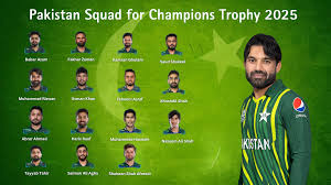 Pakistan Champions Trophy 2025 Squad: Full Team List, Key Players, and Analysis